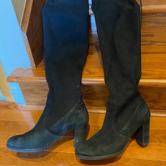 ARTICA WOMEN’S 9.5 M HIGH PULL-ON SUEDE BOOT - Picture 2 of 4